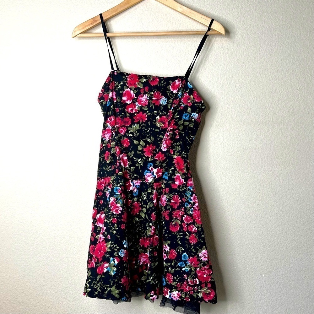 Floral Dress With straps